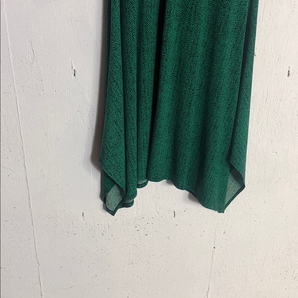 Vintage Stretchy Handkerchief Dress, L - Picture 9 of 14